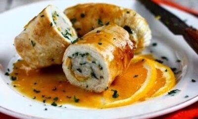 Gli involtini di tacchino ripieni di spinaci per un secondo gustoso