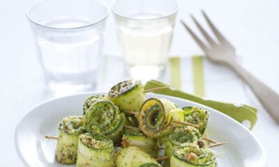 Gli involtini di zucchine al forno light perfetti per la dieta