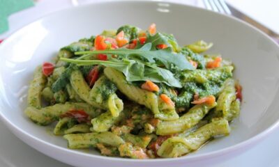 La pasta rucola e salmone perfetta per un pranzo sfizioso