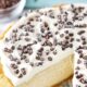 Come preparare la torta fredda allo yogurt e cioccolato in pezzi