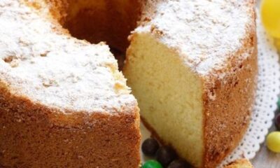 La chiffon cake con la ricetta della Prova del cuoco