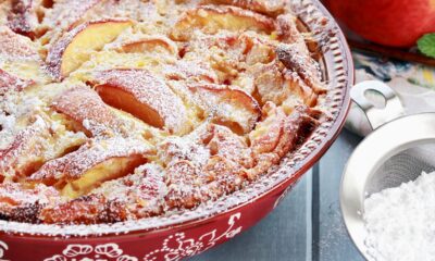 clafoutis alle pesche