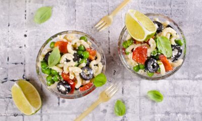 Pasta fredda con peperoni e tonno