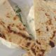 piadina con rucola e squacquerone