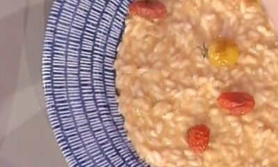 risotto ai tre pomodori