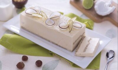 Il semifreddo cocco e lime per un dessert fresco e goloso