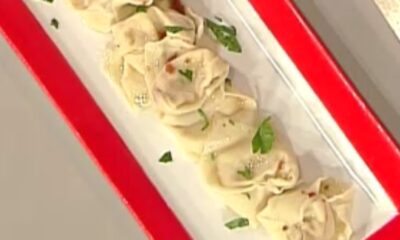 cappellacci alla scamorza con salsa pomodori secchi