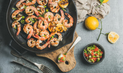 Gamberetti in padella al limone: la ricetta facile