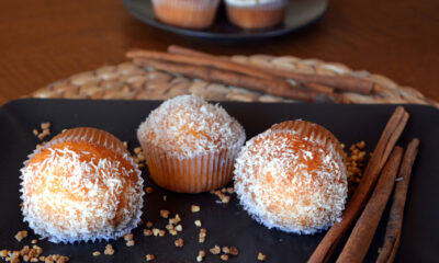 I muffin al cocco e limoncello perfetti per la merenda