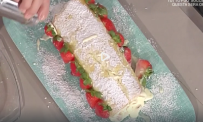 La video ricetta del rollè di pan di spagna della Prova del Cuoco