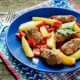 polpette di melanzane e tofu