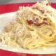 tagliatelle con pomodorini secchi e ricotta affumicata