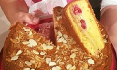 La torta di lamponi e mandorle con la video ricetta della Prova del Cuoco