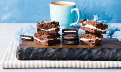 Brownies al cioccolato farciti