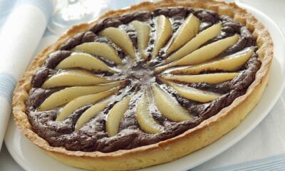 La crostata pere e cioccolato con la ricetta semplice