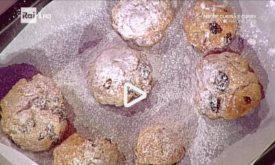 La video ricetta dei dolcetti al vin santo della Prova del Cuoco