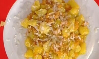 gnocchetti con zucca e caciocavallo