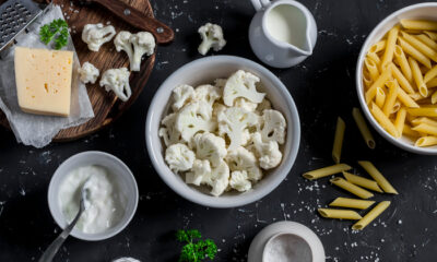 pasta con cavolfiore bianco