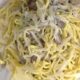 Tagliolini ai funghi e fonduta di formaggio di malga