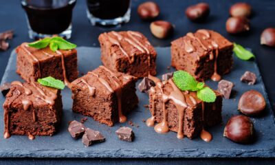 torta con farina di castagne e cioccolato