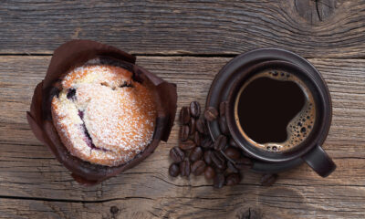 I muffin al caffè senza burro adatti alla colazione