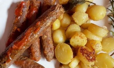 Salsiccia al cartoccio al forno