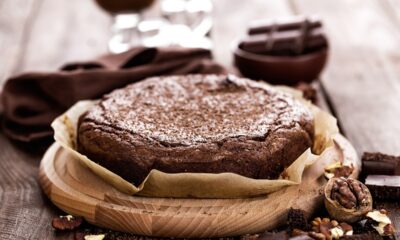 Torta al cioccolato fondente