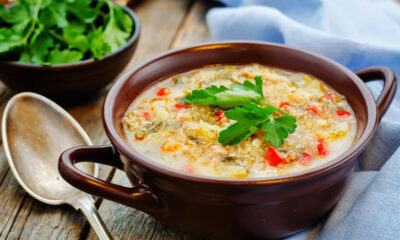 La zuppa di quinoa con la ricetta peruviana