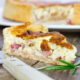 Quiche lorraine al prosciutto cotto