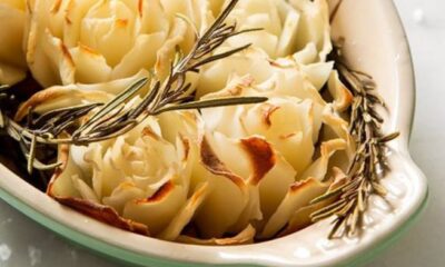 Rose di patate e pasta sfoglia