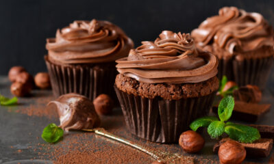 muffin con nutella e burro d'arachidi