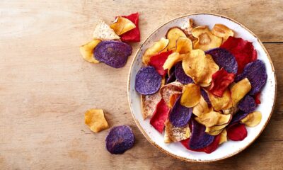 Chips di patate al forno