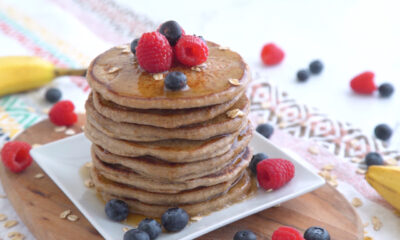 Pancake con banana e nutella