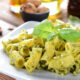 La pasta pesto e ricotta al forno per il pranzo della domenica