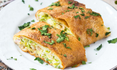 strudel di zucchine e capperi