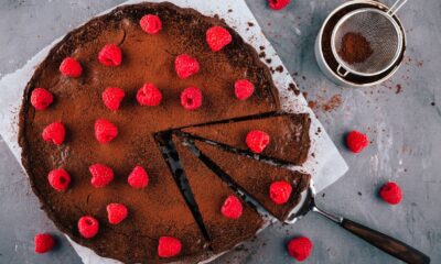 crostata senza cottura al cioccolato