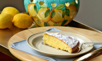 La torta caprese al limone con la ricetta della Prova del Cuoco