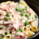 Carbonara di piselli e mortadella, la ricetta sfiziosa