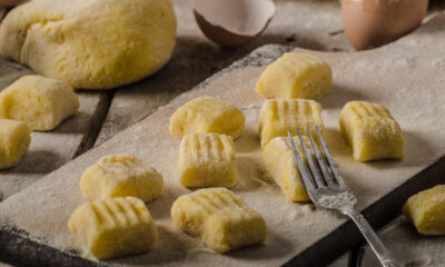 Gnocchi con farina di ceci