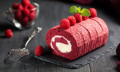 Come preparare il rotolo natalizio red velvet