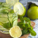 Acqua detox al cetriolo limone e menta