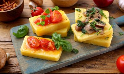 crostini di polenta