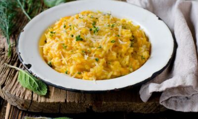 risotto con porro e carote