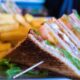 club sandwich vegetariano