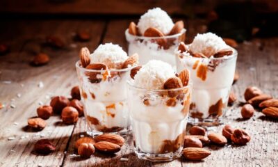 Come fare il gelato con latte di mandorla senza gelatiera