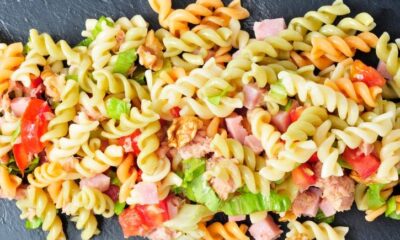 La ricetta della pasta fredda con prosciutto cotto e tonno