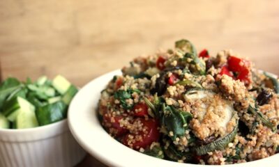 cous cous con pesto e verdure