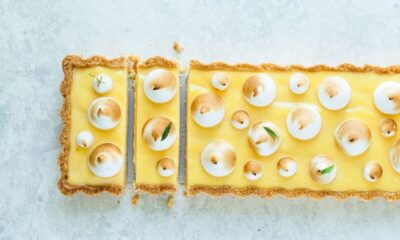 Crostata meringata al limone senza cottura