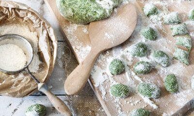 Gnocchi di pane e spinaci