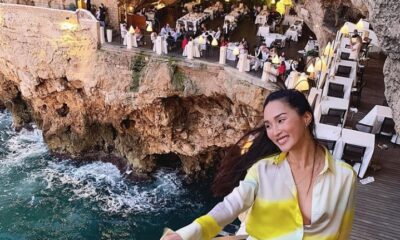 Influencer australiana boccia ristorante da sogno a Polignano